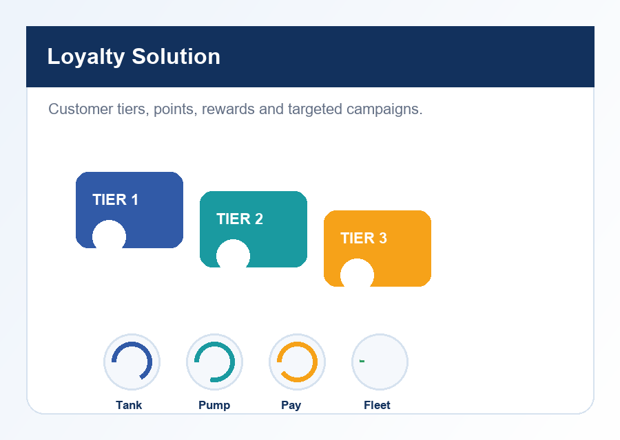 Loyalty Solution product interface